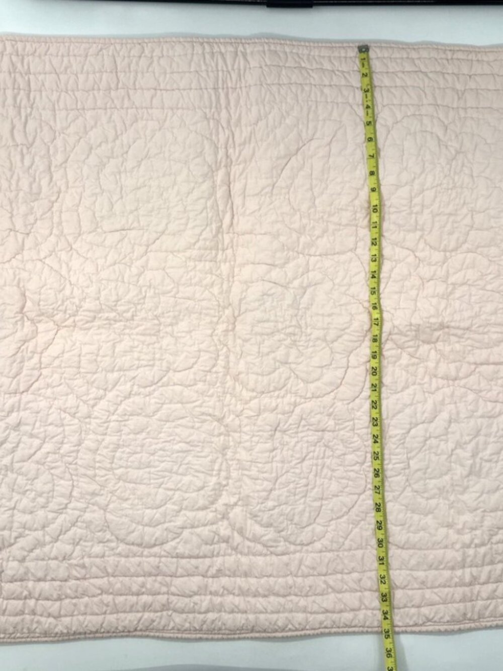 Pottery Barn Kids Pink Crib Bedding 5 Piece Set Patchwork Flowers Quilted Y2K - Picture 16 of 16
